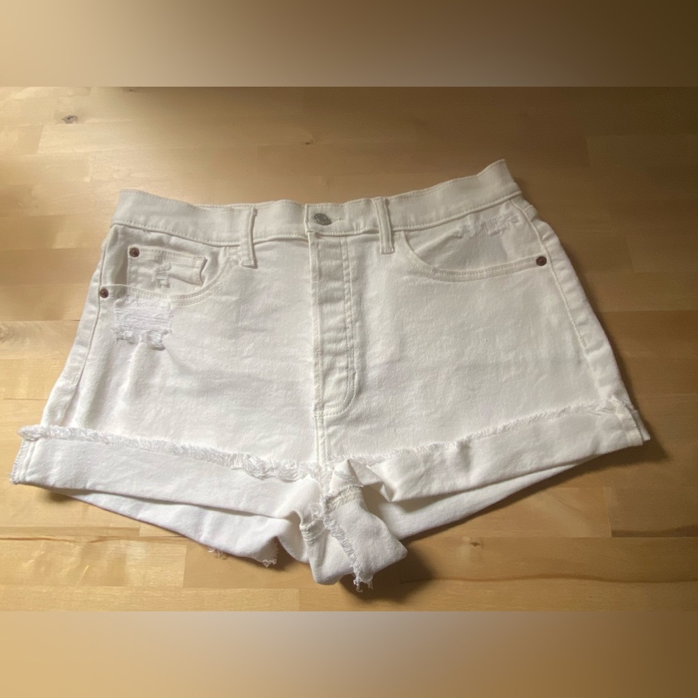 Cello High Waist white stretch denim Junior sz xl